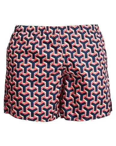 Coral Techno fabric Swim shorts