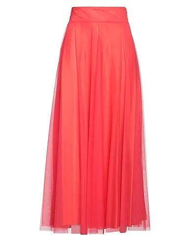 Coral Tulle Maxi Skirts