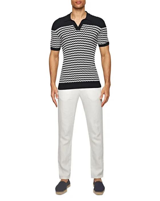 Cornell Tailored Fit Linen Trousers