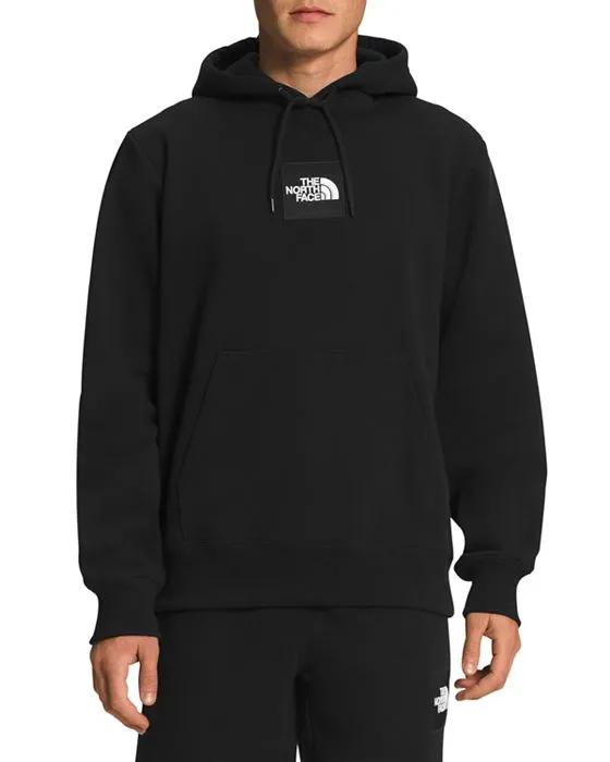Cotton Blend Heavyweight Fleece Box Logo Oversize Fit Hoodie