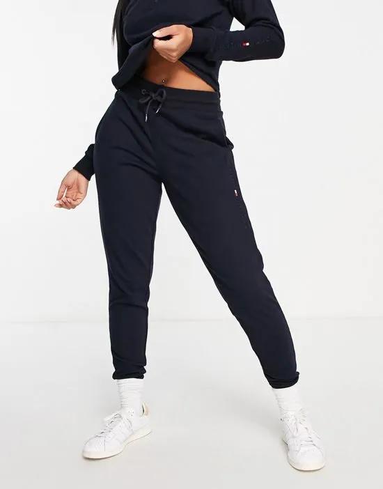 cotton blend icon 2.0 lounge sweatpants in navy