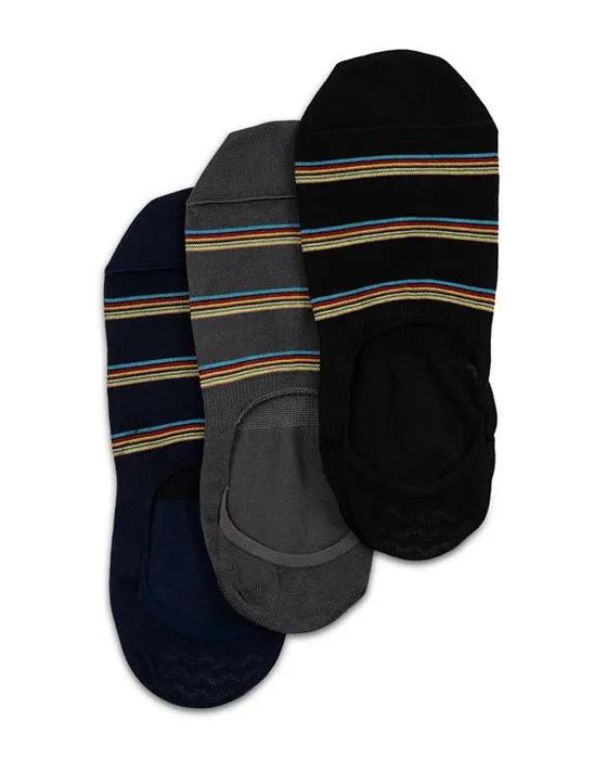 Cotton Blend No Show Socks, Pack of 3