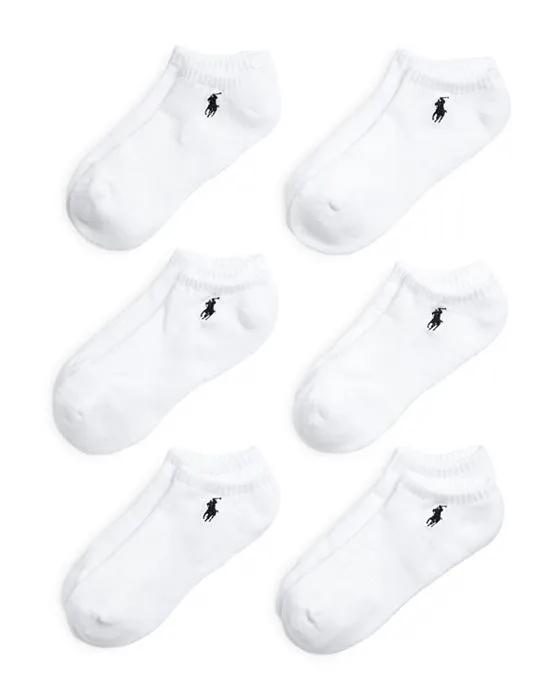 Cotton Blend Performance Low Cut Socks, Pack of 6
