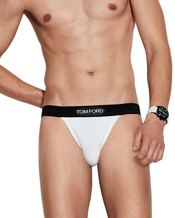 Cotton Blend Regular Fit Jock Strap
