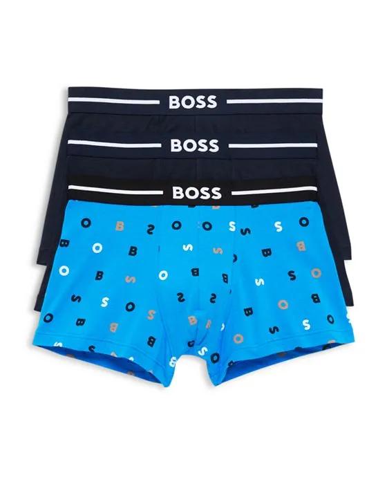 Cotton Blend Trunks, Pack of 3