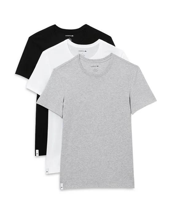 Cotton Crewneck Tees, Pack of 3