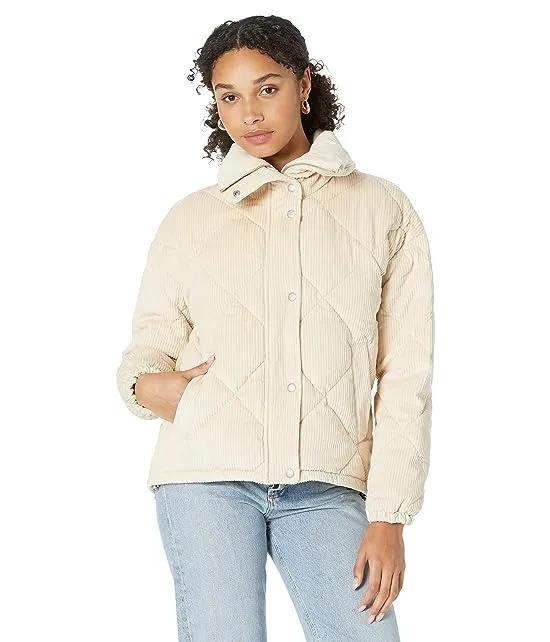Cotton Diamond Quilted Jacket