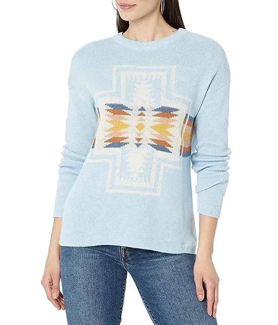 Cotton Graphic Sweater
