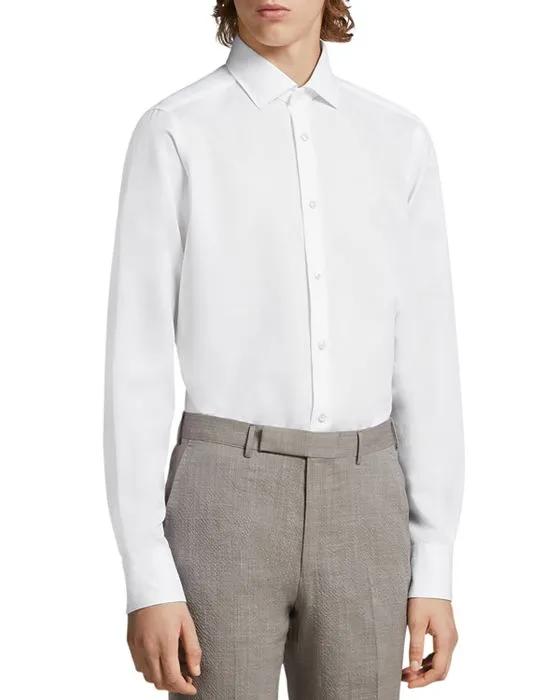 Cotton & Linen Long Sleeve Tailoring Shirt
