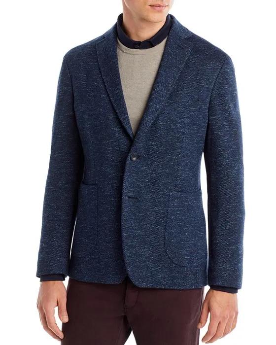 Cotton & Linen Melange Jersey Regular Fit Sport Coat - 100% Exclusive