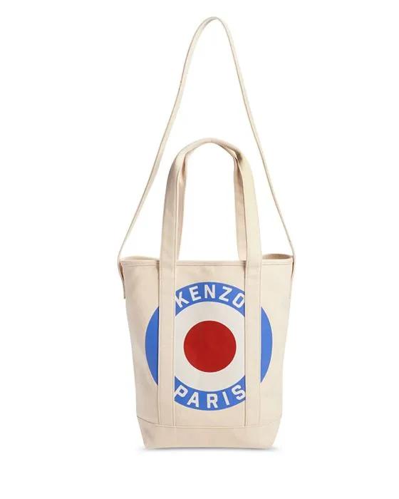 Cotton Logo Print Tote Bag