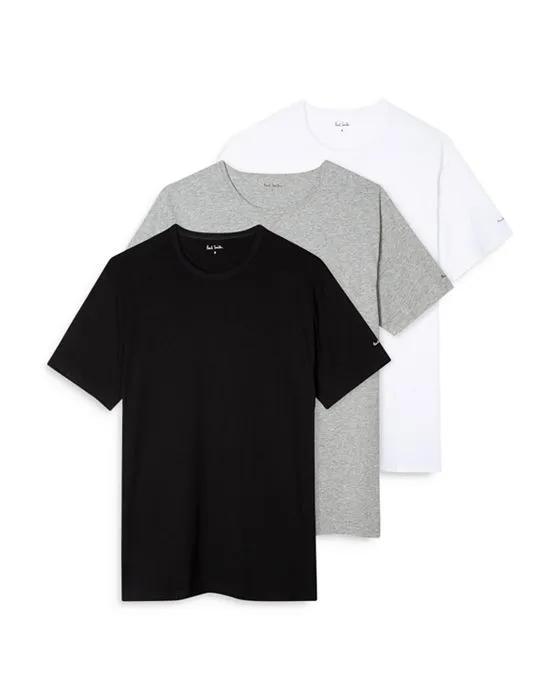 Cotton Logo Tees, Pack of 3