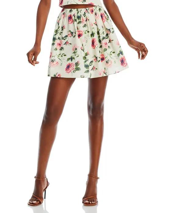 Cotton Mini Skirt - 100% Exclusive