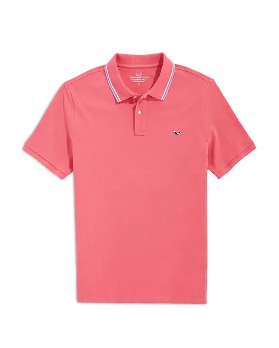 Cotton Piqué Tipped Classic Fit Polo Shirt