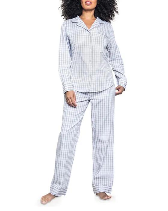 Cotton Regent Tattersall Pajama Set