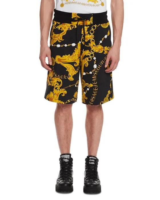 Cotton Regular Fit Gym Shorts