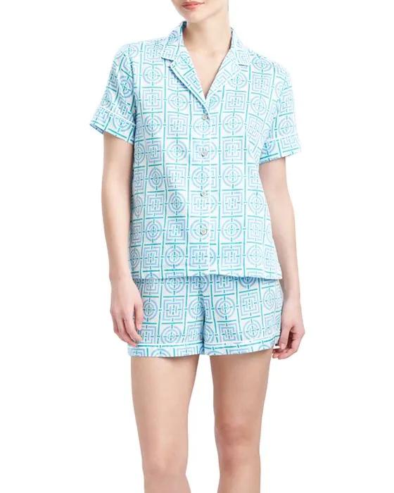 Cotton Shorts Pajama Set