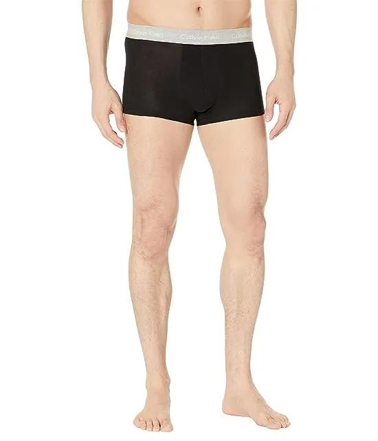 Cotton Stretch Low Rise Trunks 3-Pack