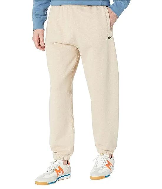 Cotton Sweatpants with Graphic Detail On Calf