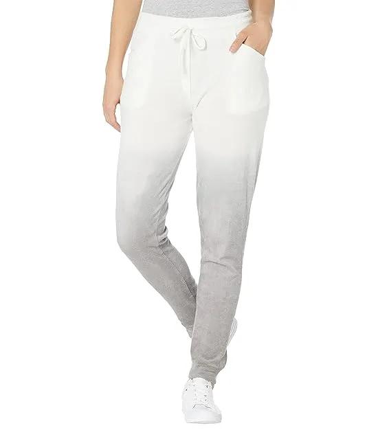 Cotton Terry Ombre Drawstring Joggers