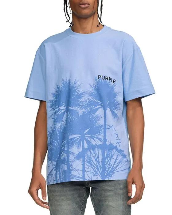 Cotton Textured Jersey Graphic Tee