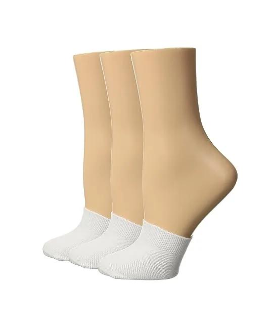 Cotton Toe Topper 3-Pack