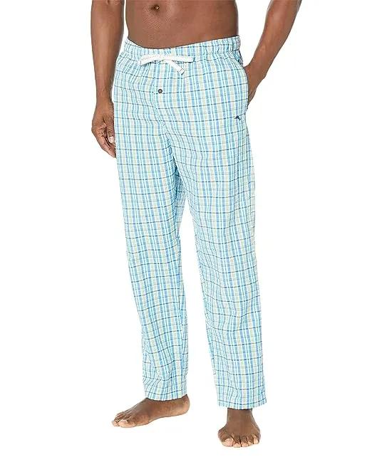 Cotton Woven Pajama Pants