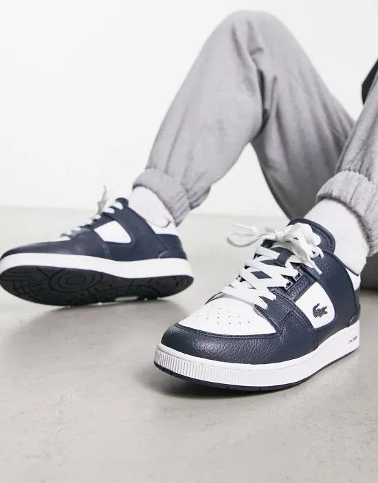 Court Cage Color Block sneakers In Navy and White