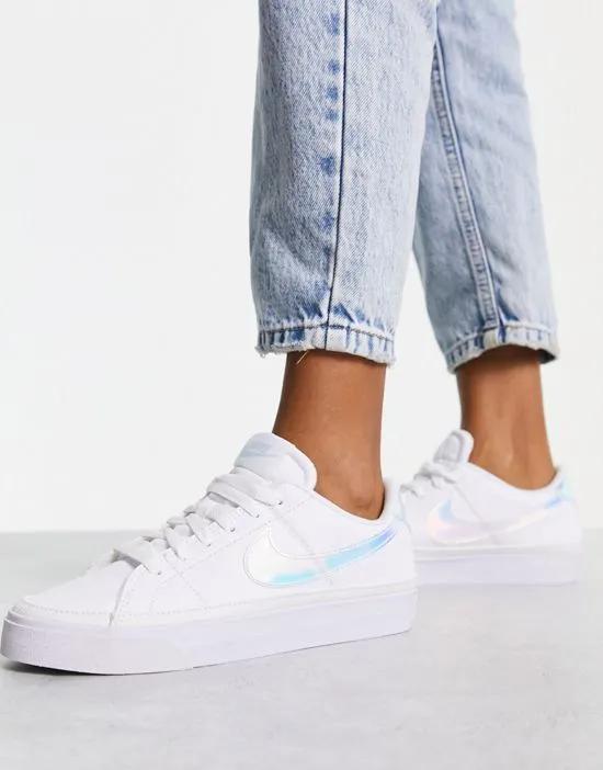 Court Legacy Next sneakers in white and gray - WHITE