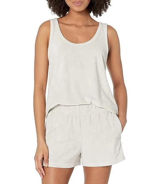 CozyTerry® and Luxechic Mix Tank and Shorts Set