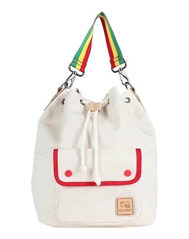 Cream Canvas Handbag ANAHEIM SIDEWALL BAG
