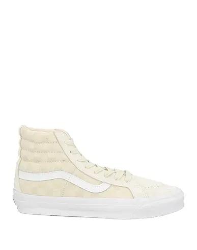 Cream Canvas Sneakers