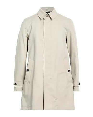 Cream Gabardine Full-length jacket