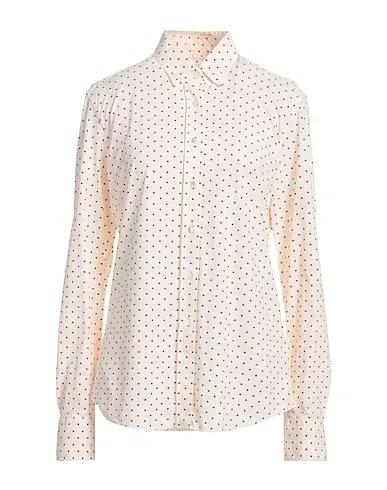 Cream Jersey Patterned shirts & blouses