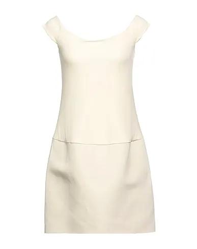 Cream Jersey Short dress