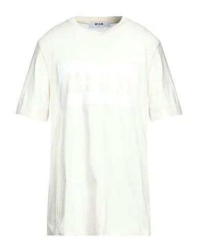 Cream Jersey T-shirt