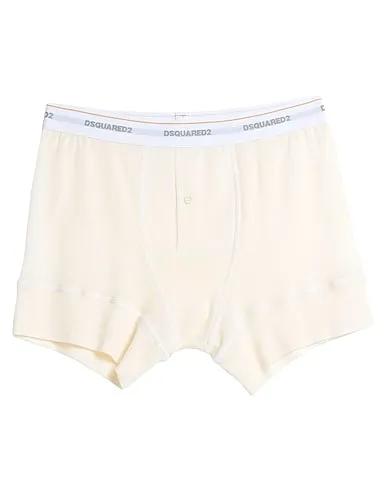 Cream Knitted Boxer