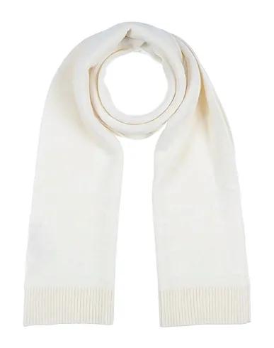 Cream Knitted Scarves and foulards