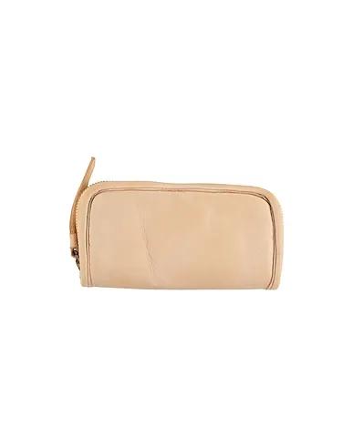 Cream Leather Wallet