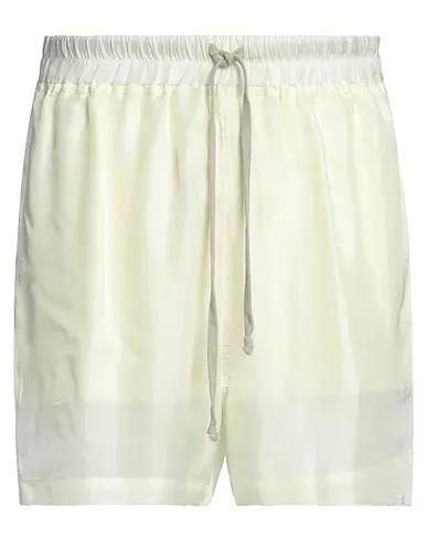 Cream Satin Shorts & Bermuda