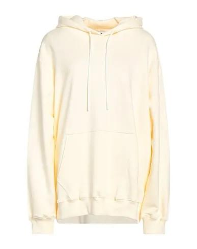Cream Sweatshirt Hooded sweatshirt