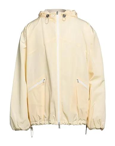 Cream Techno fabric Jacket