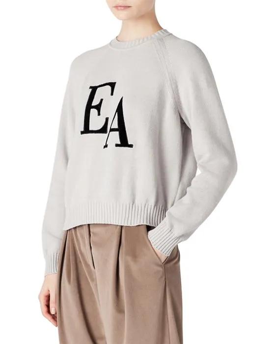 Crewneck Embroidered Sweater