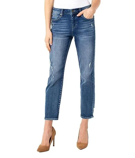 Crop Straight Jeans in Kennedy