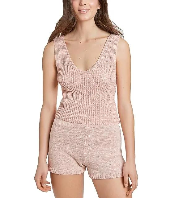 Cropped Cami Sweater