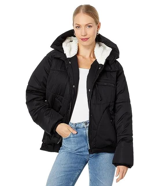 Cropped City Puffer Coat