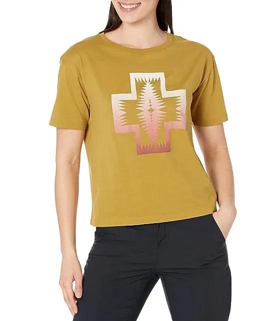 Cropped Deschutes Graphic Tee