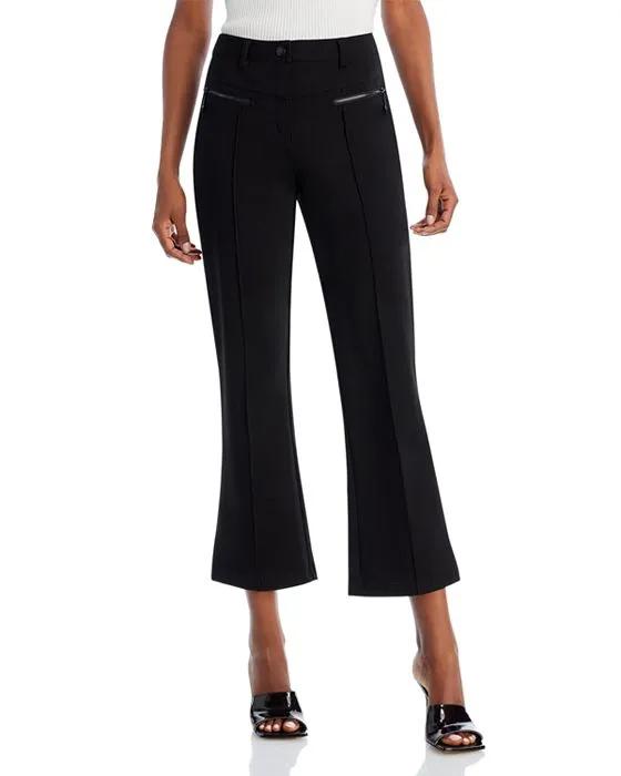 Cropped Flared Pants