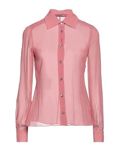 CRUCIANI | Pastel pink Women‘s Silk Shirts & Blouses
