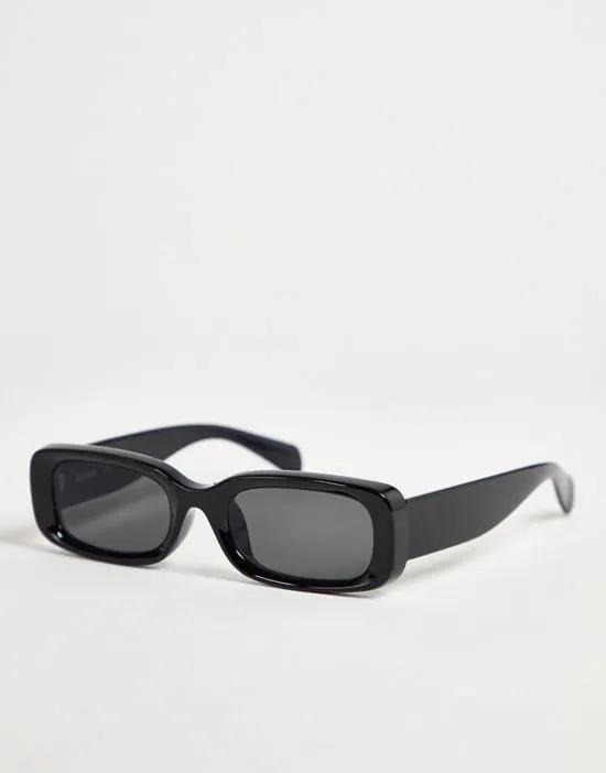 Cruise square sunglasses in black
